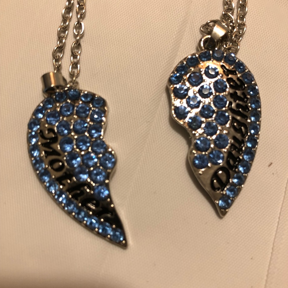 Matching necklaces “Mother Daughter “
